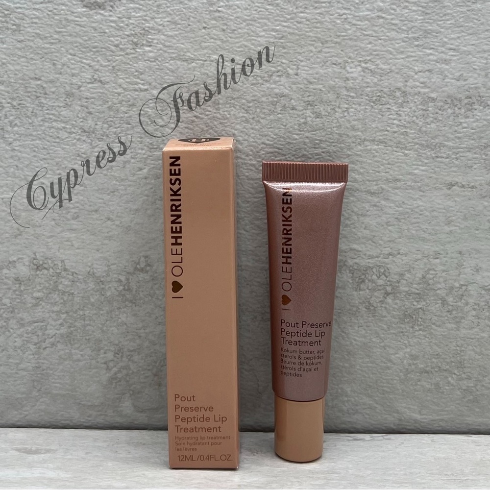 🪅 Ole Henriksen Pout Preserve Peptide Lip Treatment Creme Brulee Glimmer